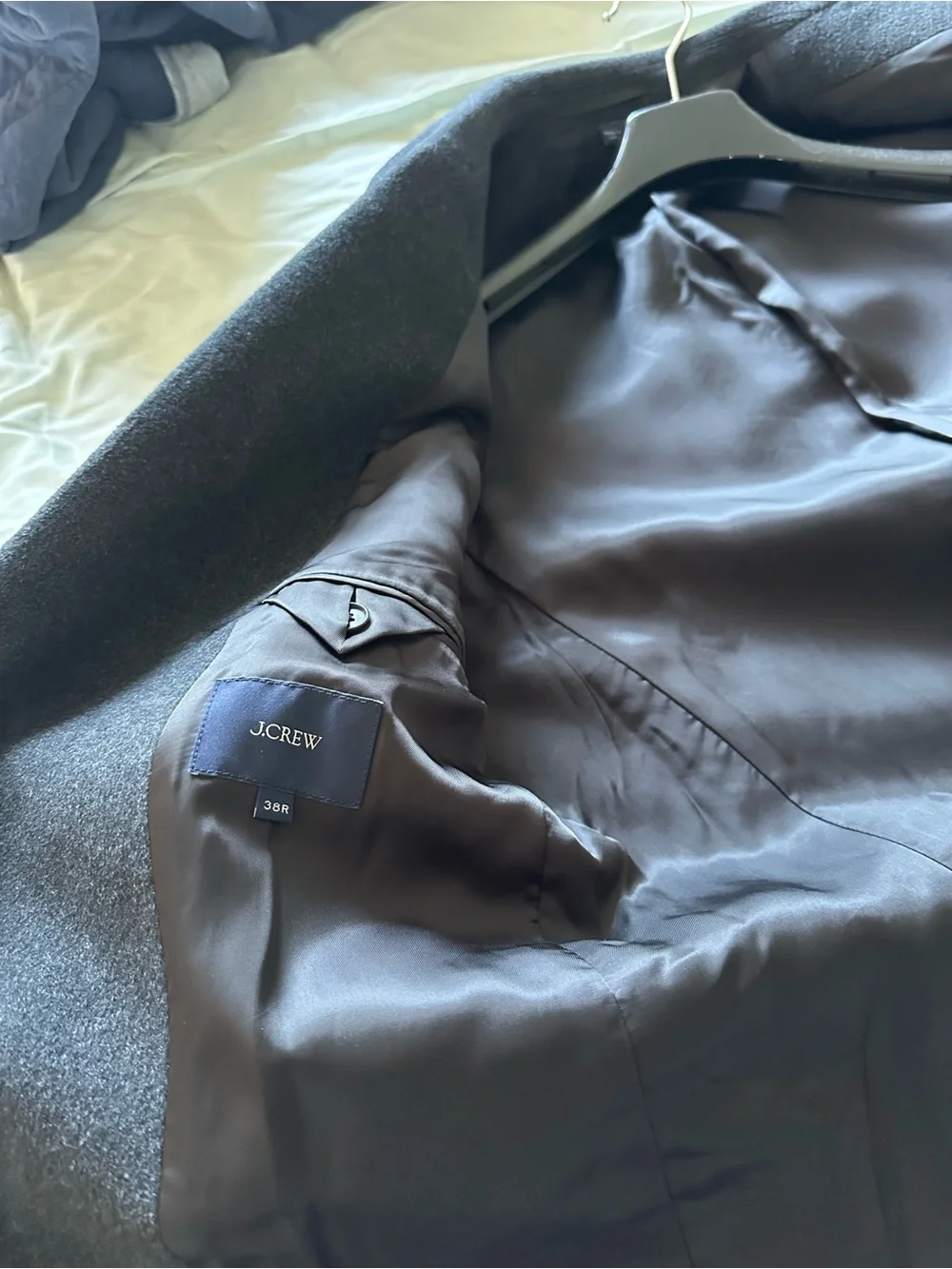 J. Crew Rivington Topcoat in Italian Wool Blend